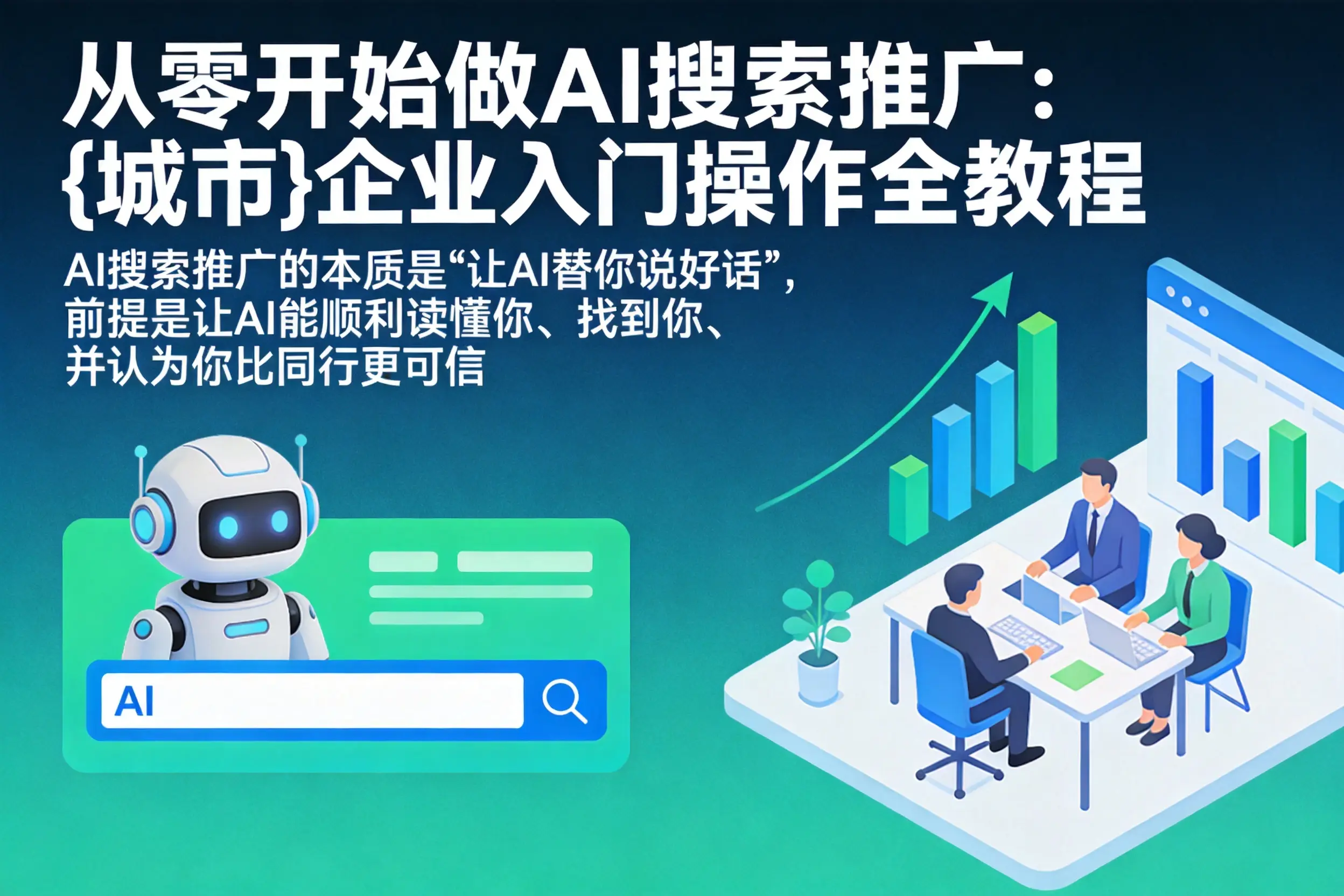 从零开始做AI搜索推广：西安企业入门操作全教程