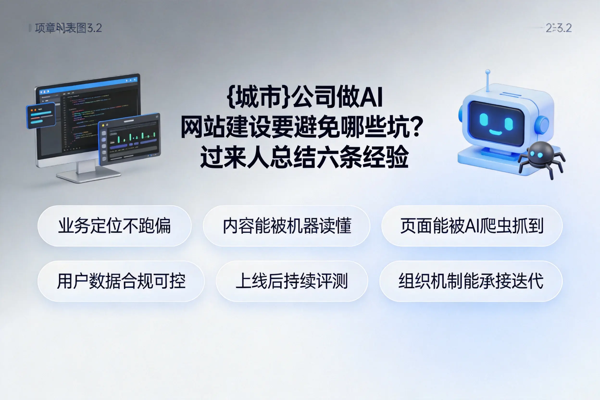 西安公司做AI网站建设要避免哪些坑?过来人总结六条经验