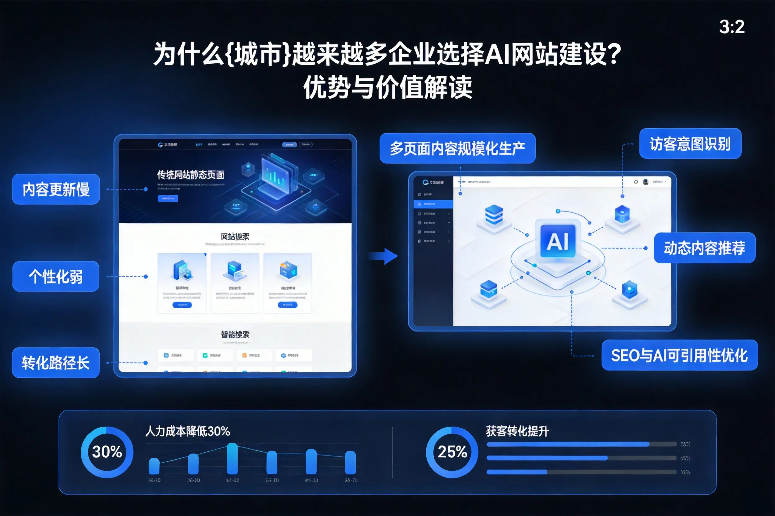 为什么西安越来越多企业选择AI网站建设?优势与价值解读