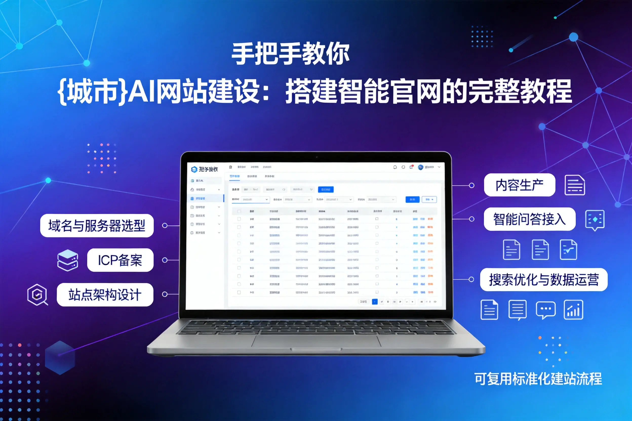 手把手教你西安AI网站建设:搭建智能官网的完整教程