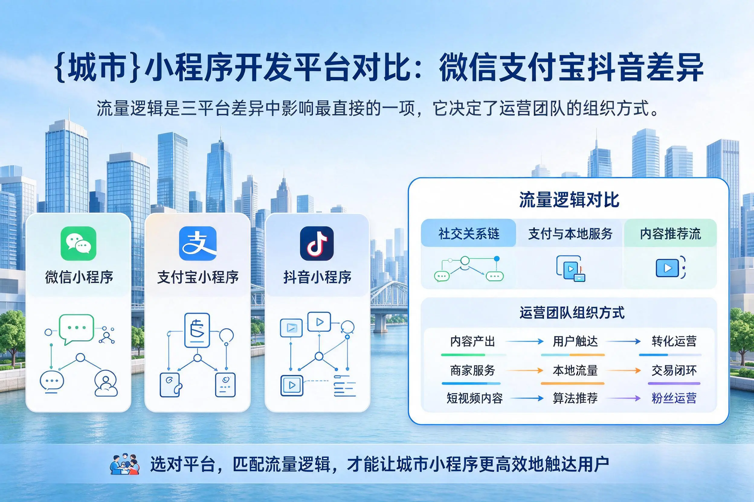 西安小程序开发平台对比:微信支付宝抖音差异